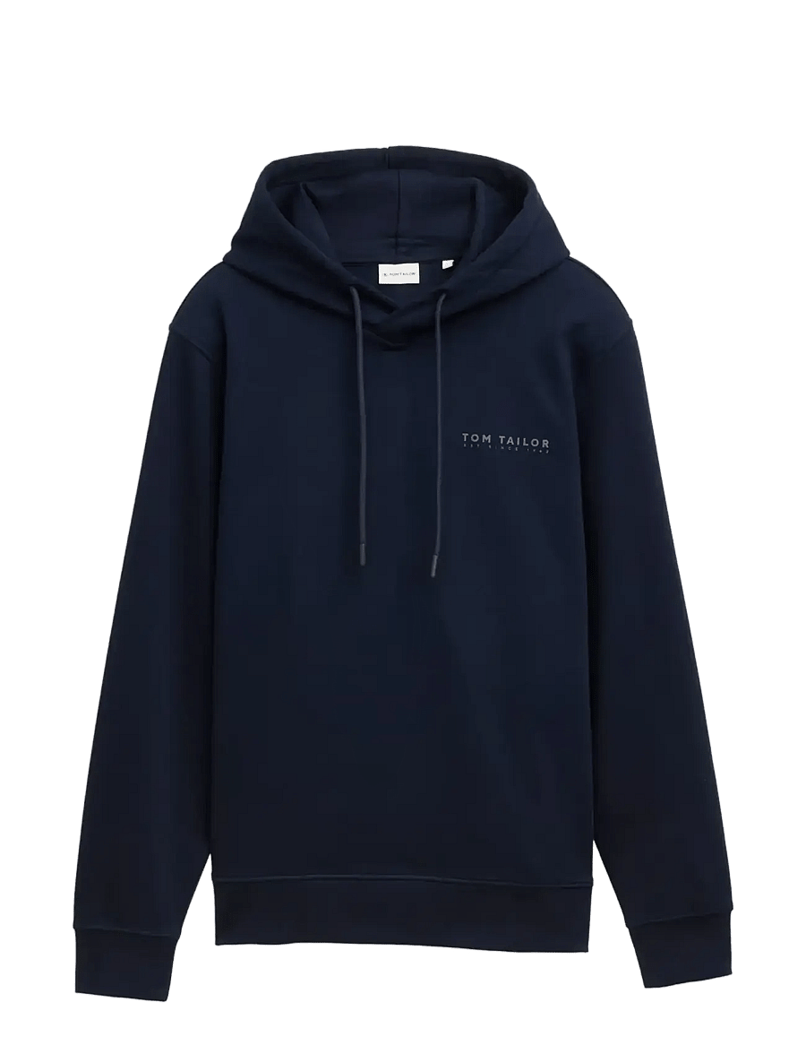 Tom Tailor - basic hoodie - hoodies - sky captain blue - 1