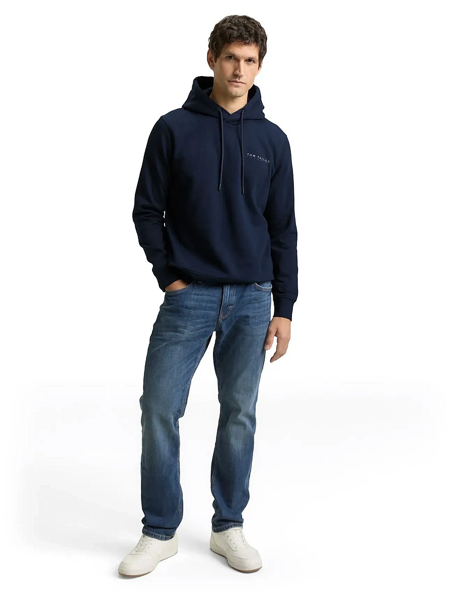 Tom Tailor - basic hoodie - hoodies - sky captain blue - 0