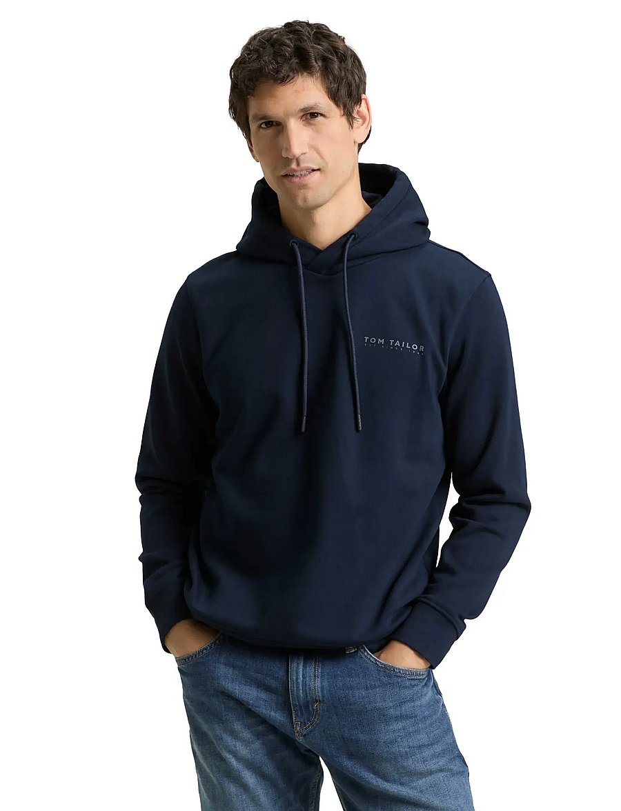 Tom Tailor - basic hoodie - hoodies - sky captain blue - 3