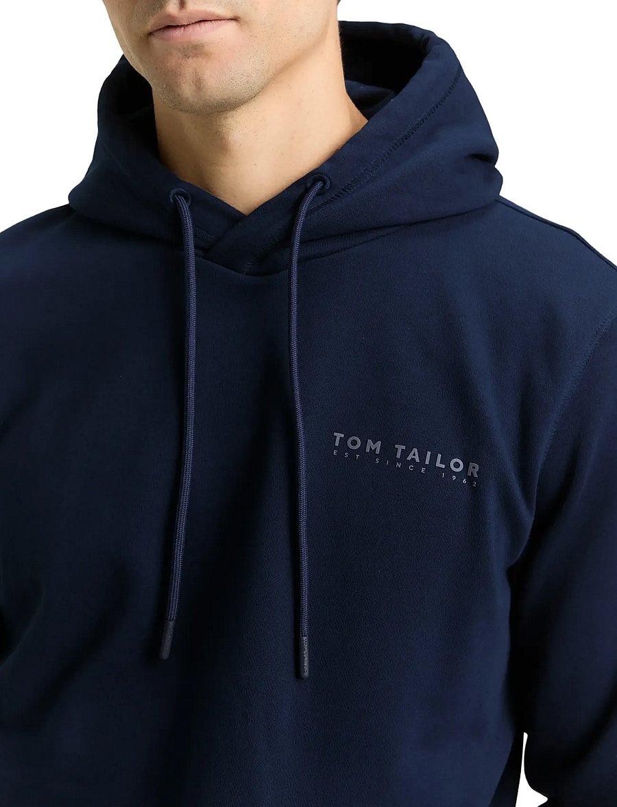 Tom Tailor - basic hoodie - hoodies - sky captain blue - 4