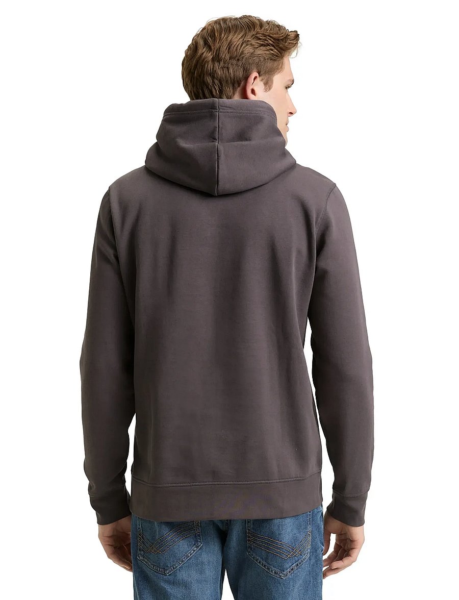 Tom Tailor - basic hoodie - kapuzenpullover - tarmac grey - 2