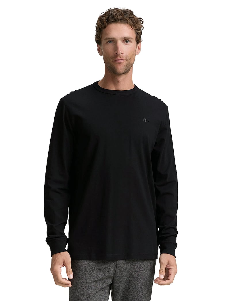 Tom Tailor - basic longsleeve - black - 3