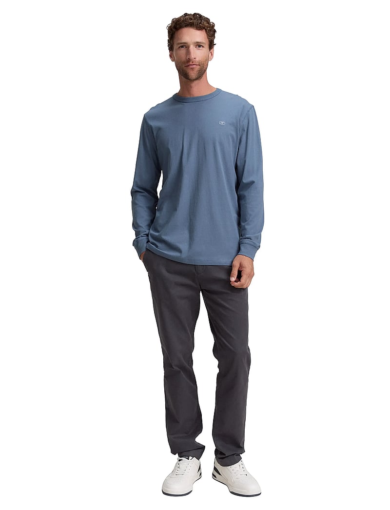 Tom Tailor - basic longsleeve - china blue - 0