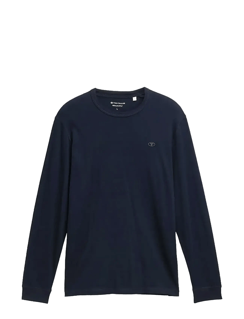 Tom Tailor - basic longsleeve - pikkade varrukatega t-särgid - sky captain blue - 1