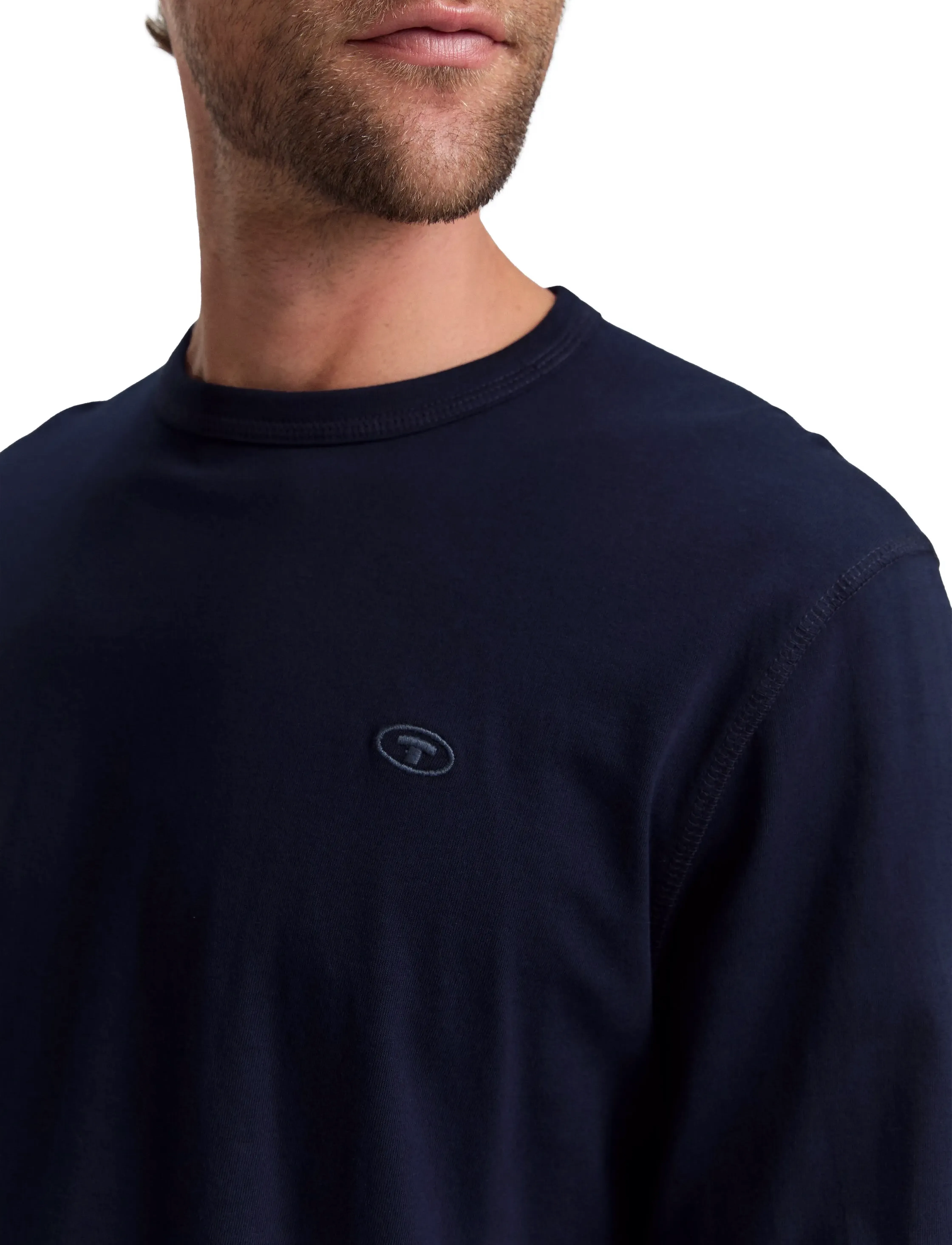 Tom Tailor - basic longsleeve - lowest prices - sky captain blue - 3