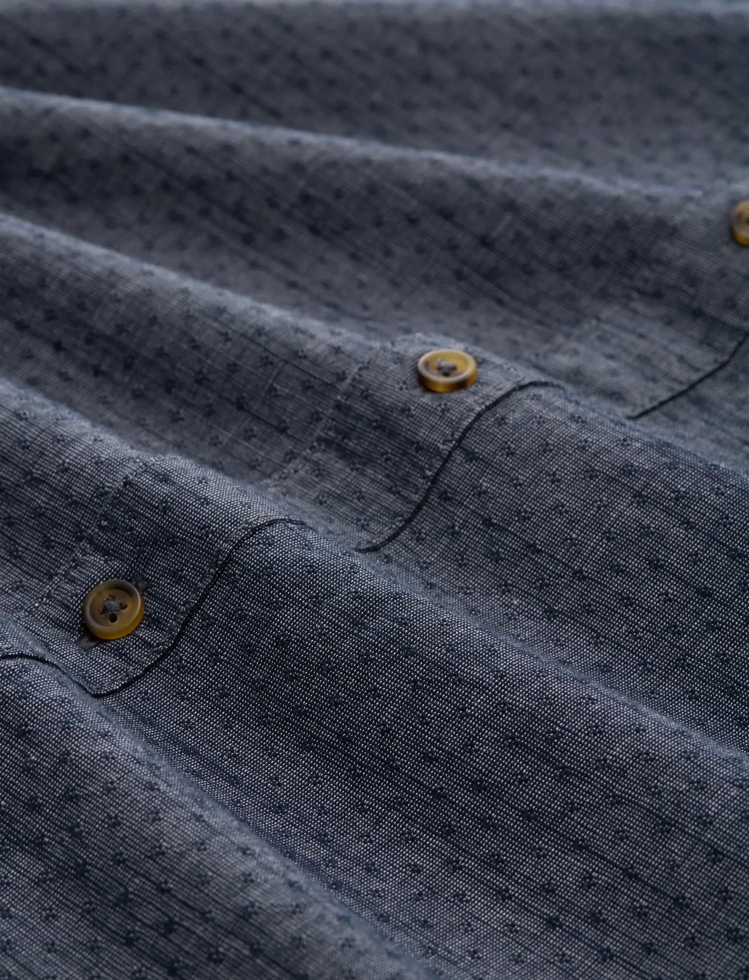 Tom Tailor - structured shirt - casual shirts - navy blue structure - 5