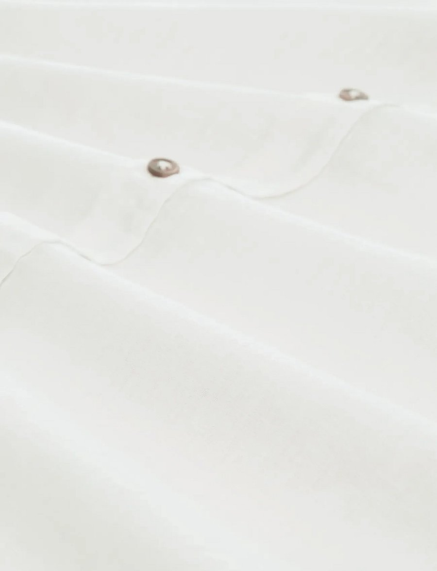 Tom Tailor - cotton linen shirt - leinenhemden - white - 5
