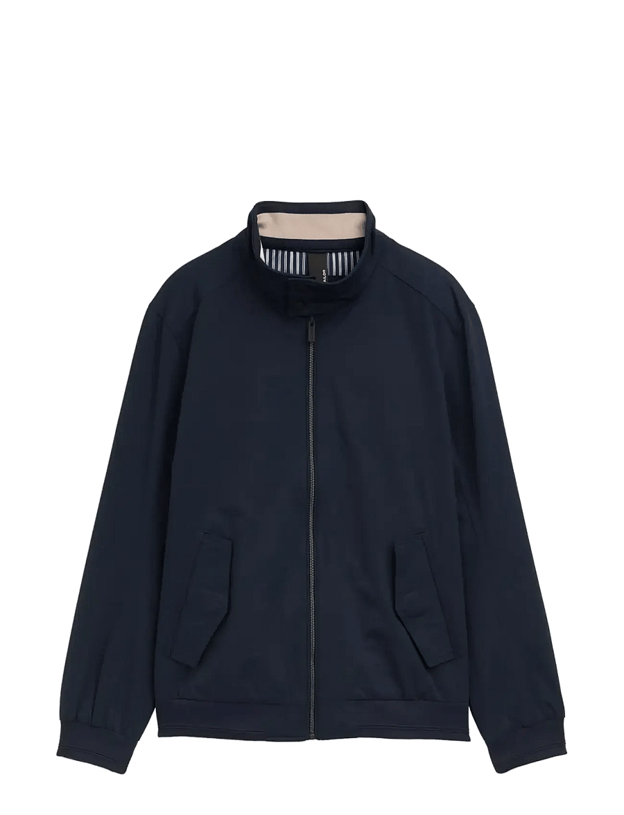 Tom Tailor - harrington jacket - frühlingsjacken - sky captain blue - 1