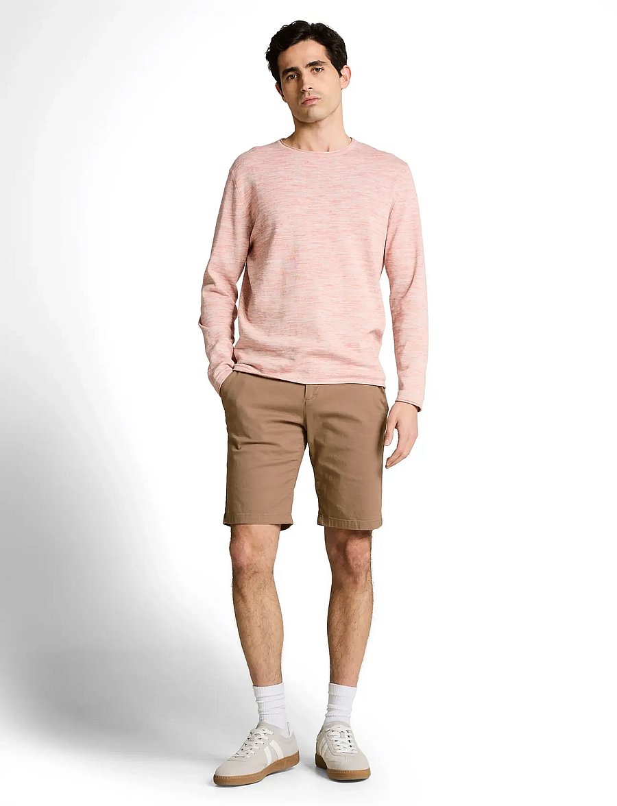 Tom Tailor - slim chino shorts - chinos shorts - caribou beige - 0