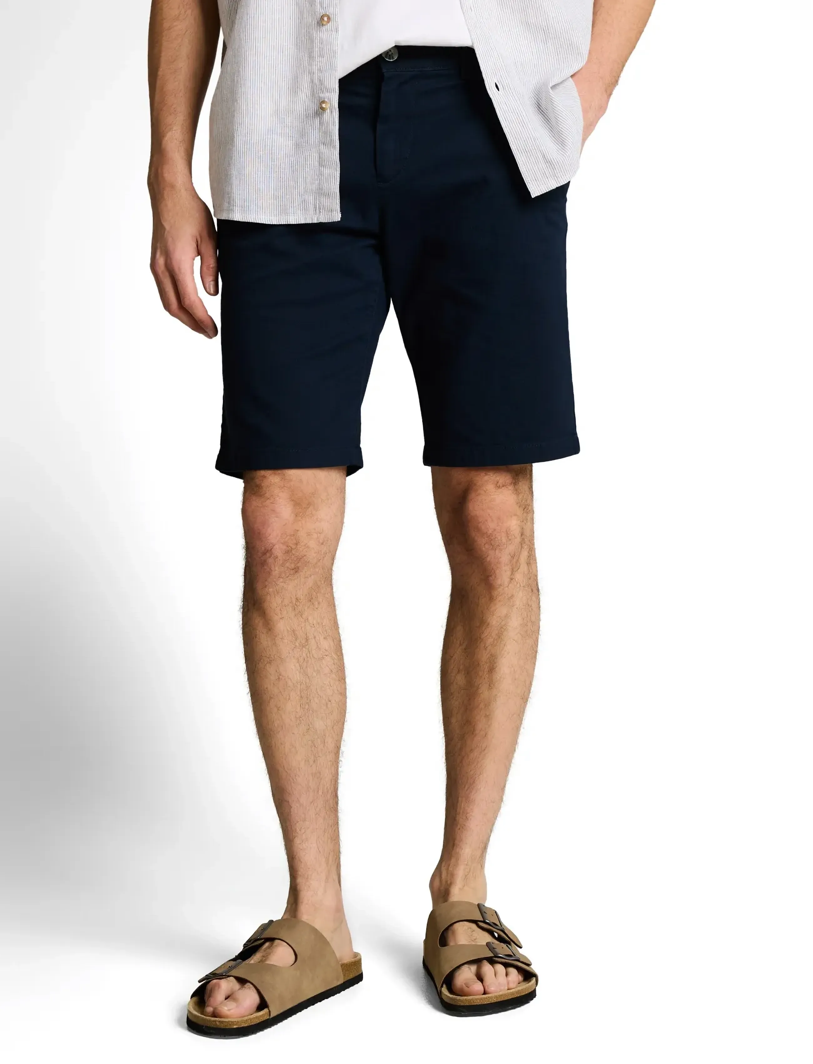 Tom Tailor - slim chino shorts - chinos shorts - sky captain blue - 3