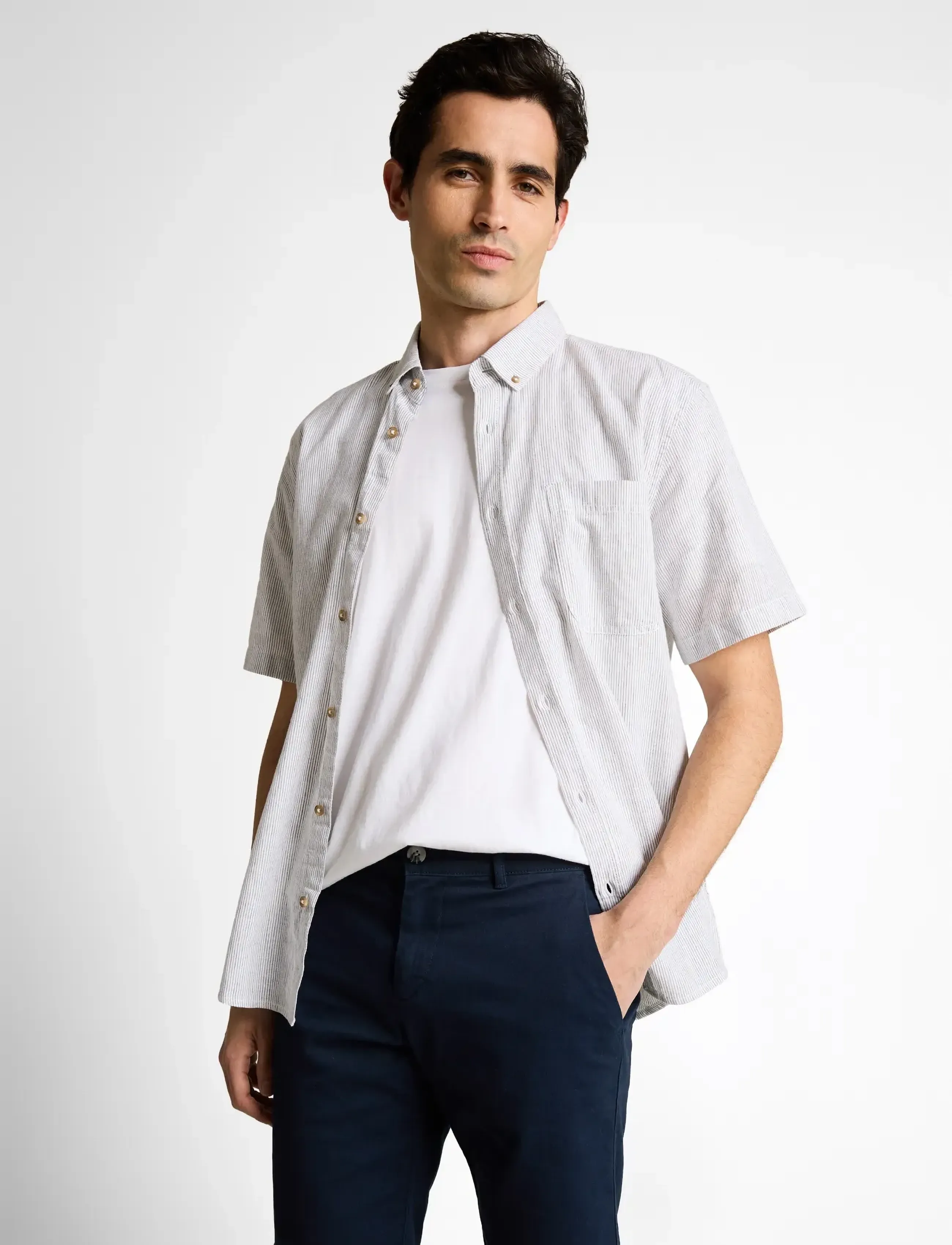 Tom Tailor - slim chino shorts - chinos shorts - sky captain blue - 4
