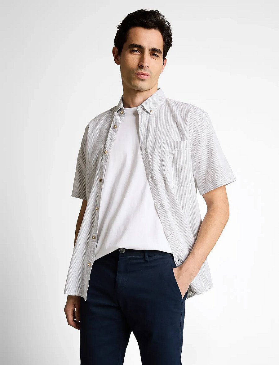 Tom Tailor - slim chino shorts - chinos shorts - sky captain blue - 4