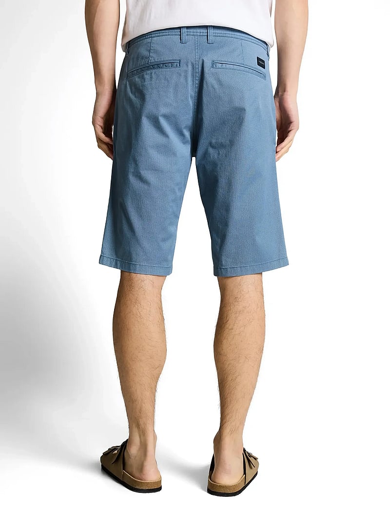 Tom Tailor - slim printed chino shorts - chinos shorts - blue mini geometric print - 2