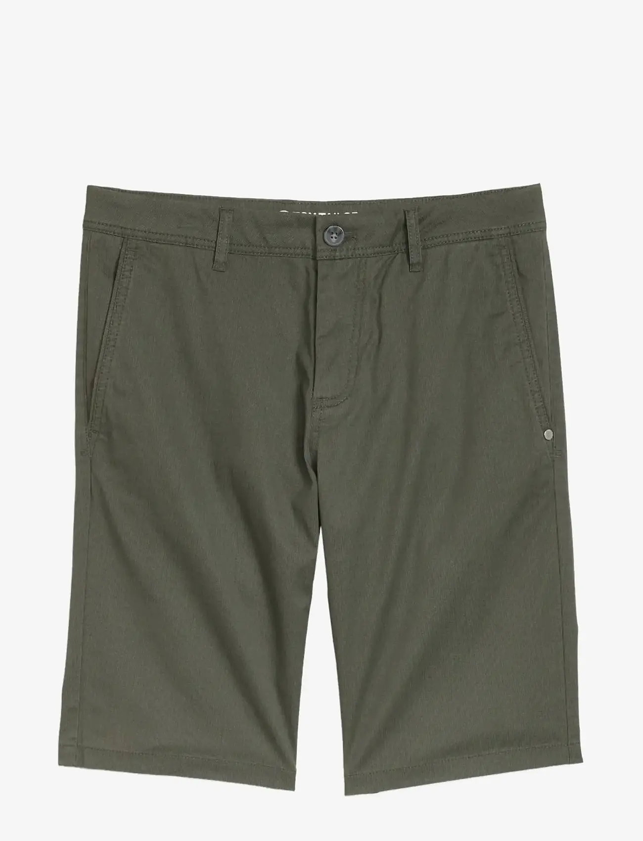 Tom Tailor - slim printed chino shorts - chinos shorts - khaki mini geometric print - 1