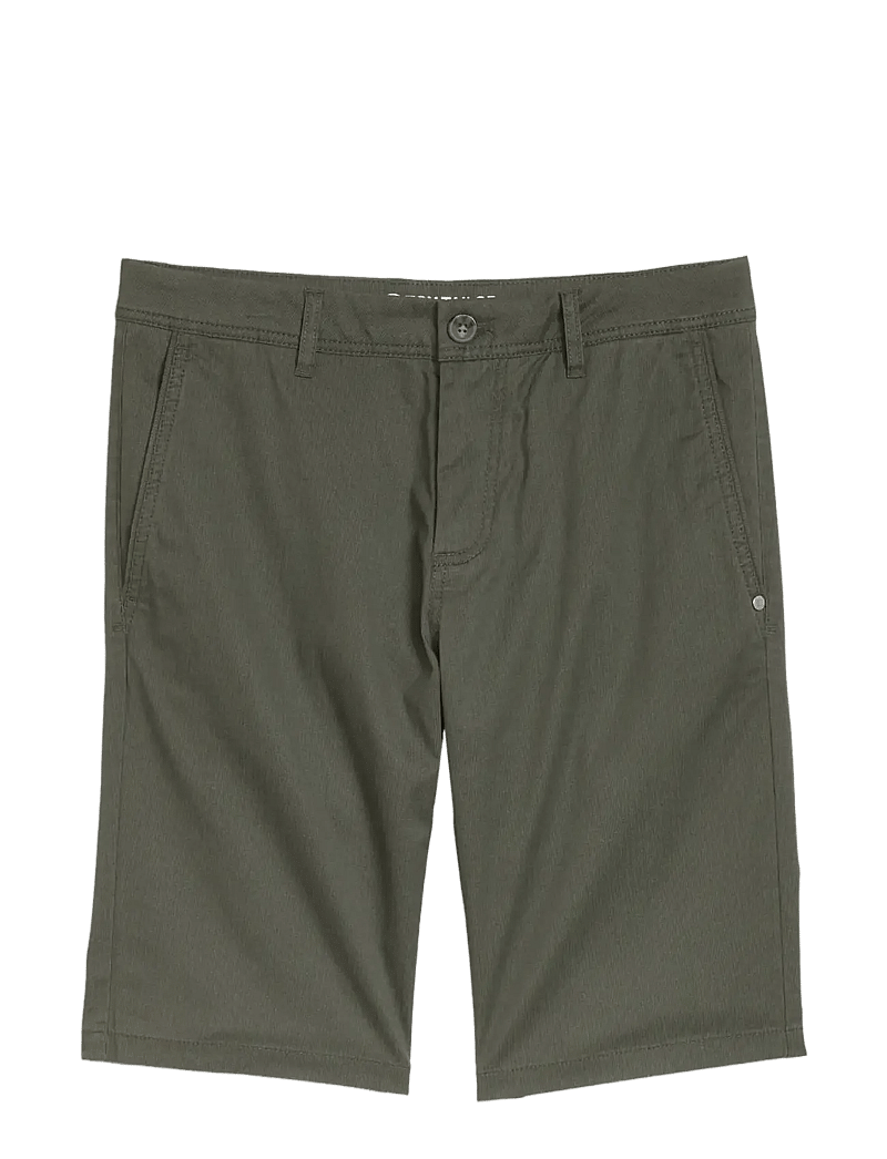 Tom Tailor - slim printed chino shorts - chinos shorts - khaki mini geometric print - 1
