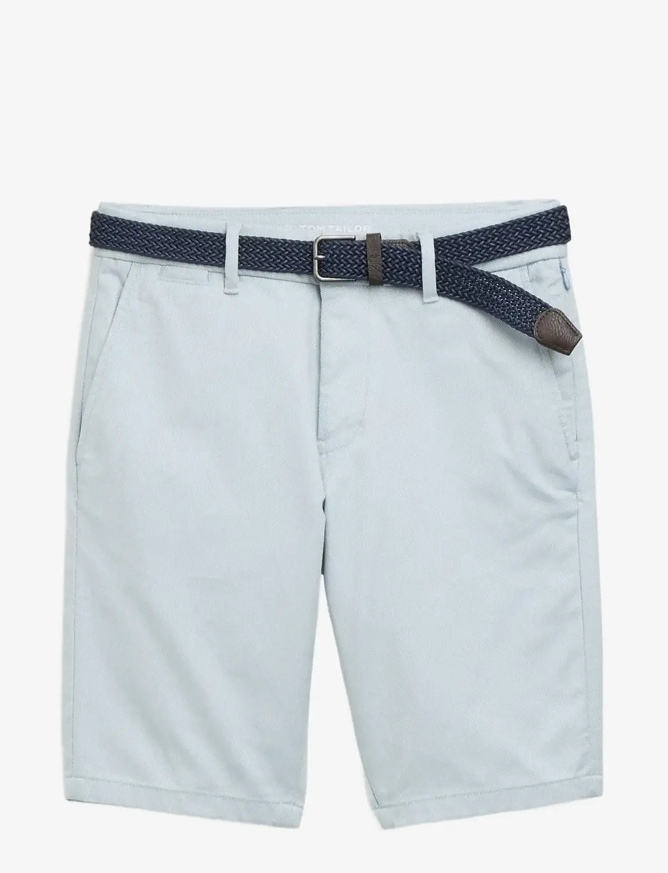 Tom Tailor - traveler slim chino shorts - chinos shorts - blue white zigzag structure - 1