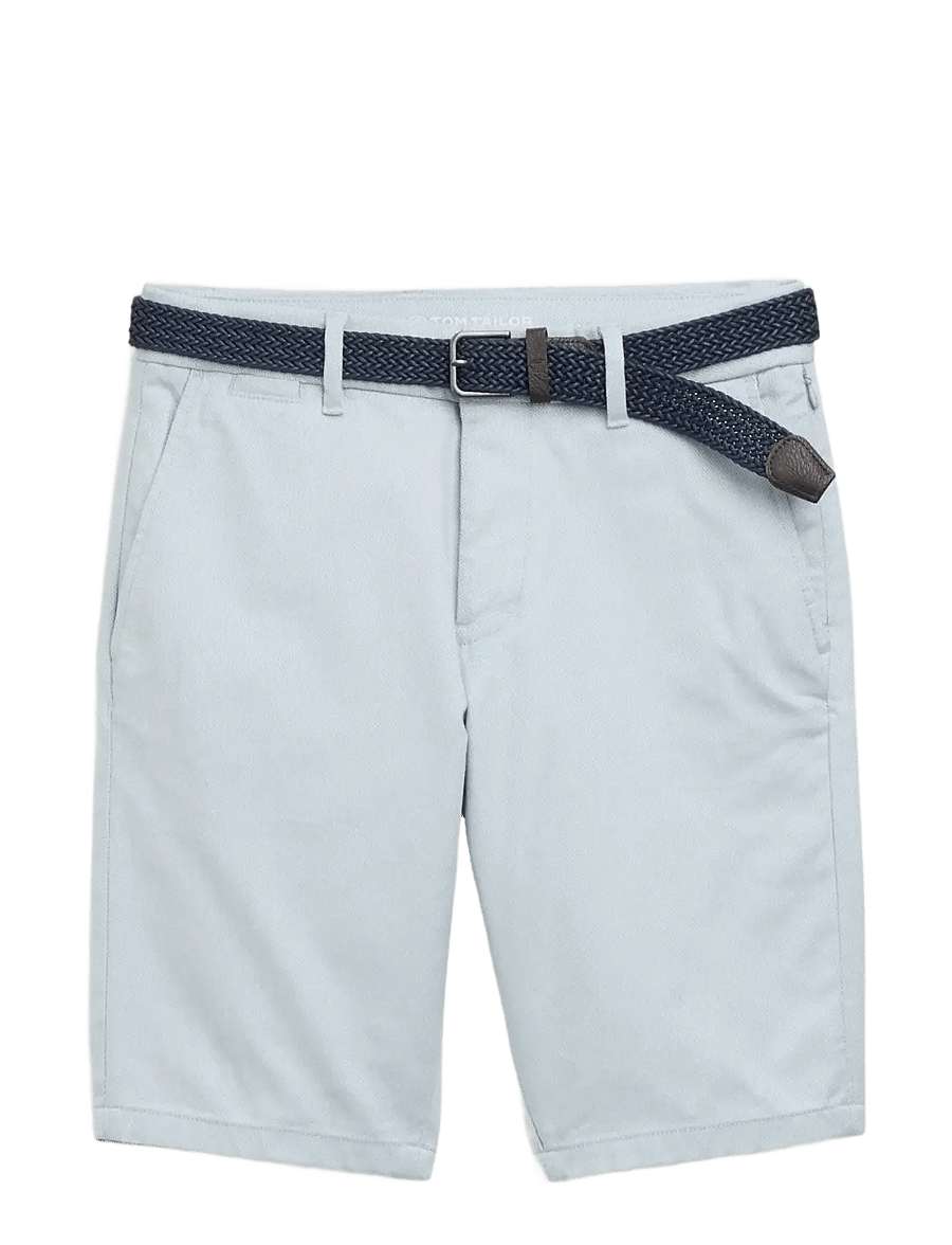 Tom Tailor - traveler slim chino shorts - chinos shorts - blue white zigzag structure - 1