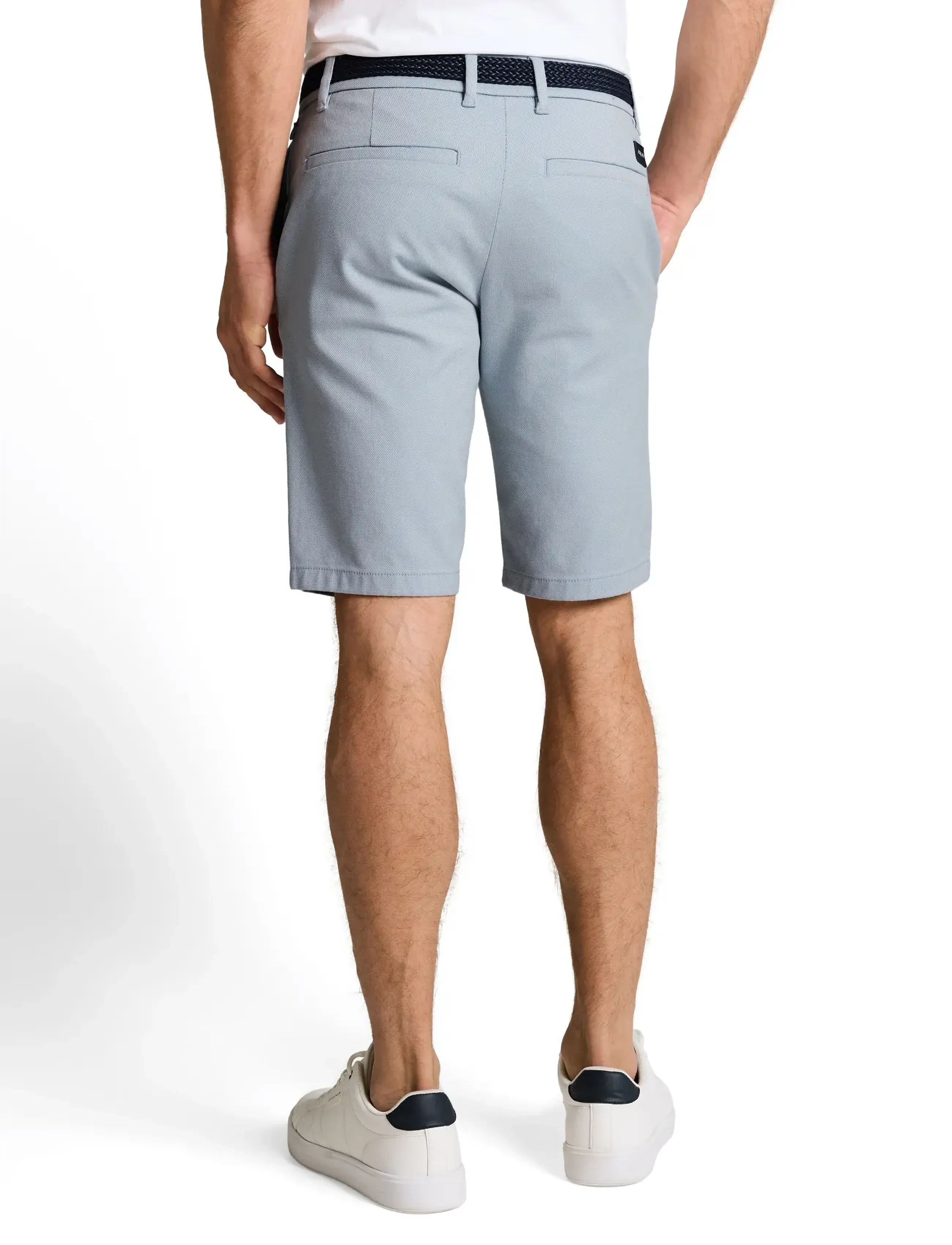 Tom Tailor - traveler slim chino shorts - chino lühikesed püksid - blue white zigzag structure - 2