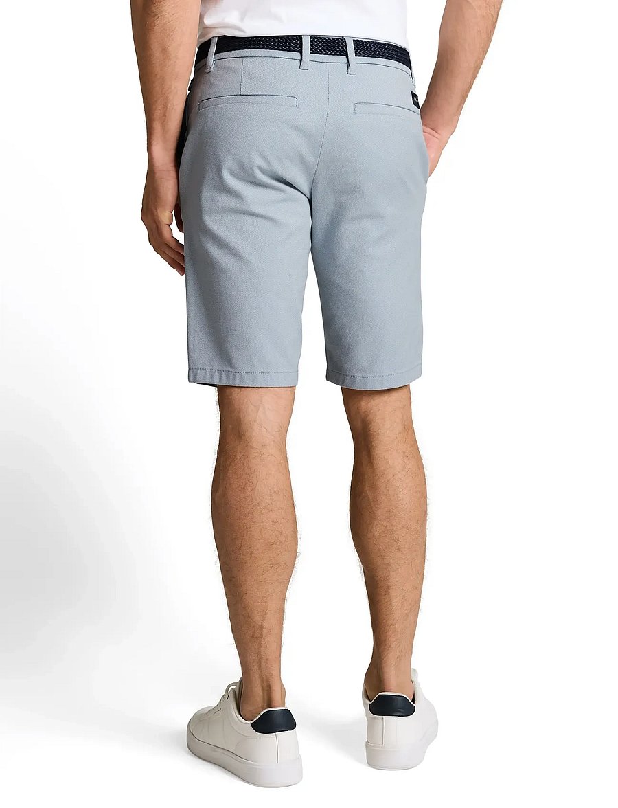 Tom Tailor - traveler slim chino shorts - chinos shorts - blue white zigzag structure - 2