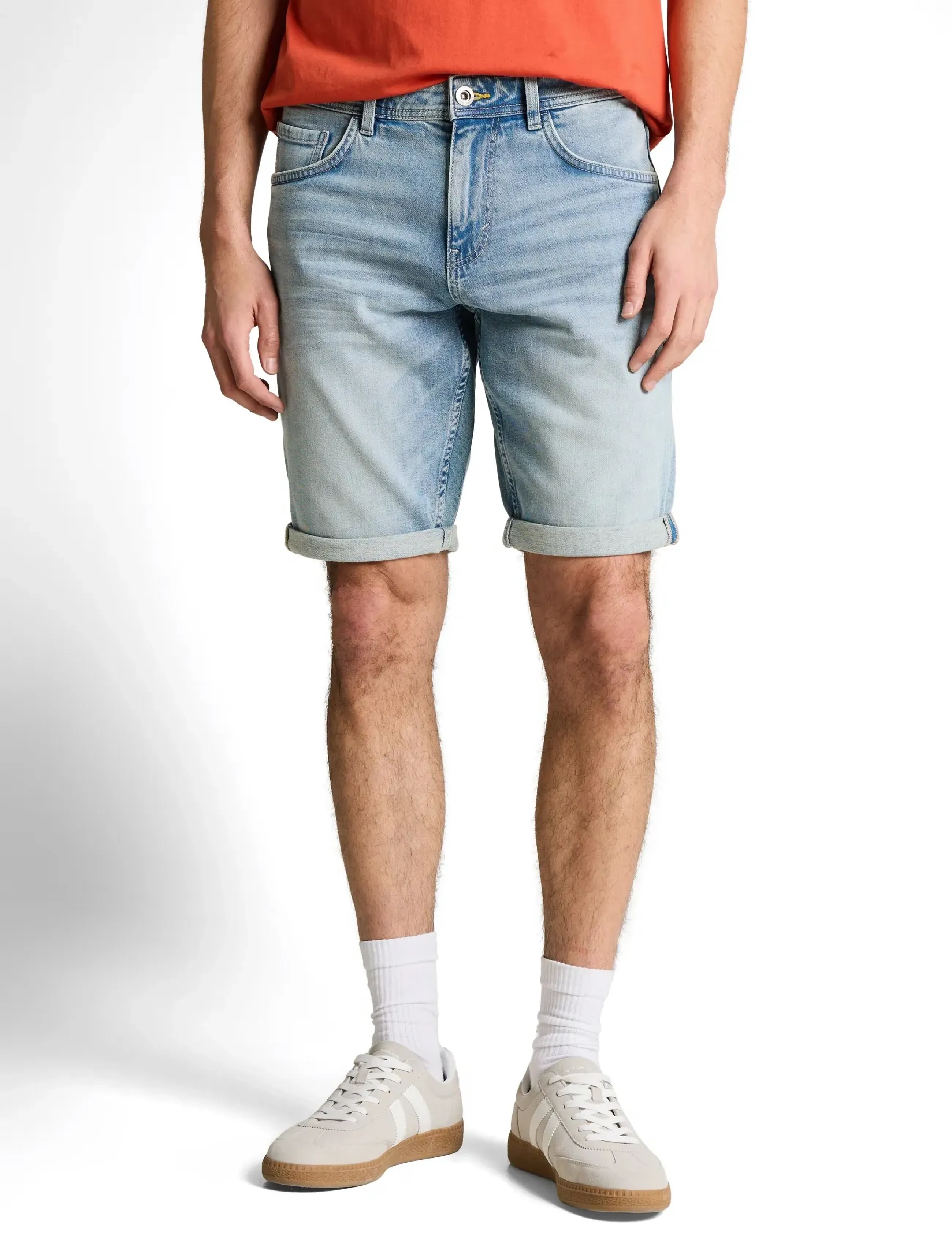 Tom Tailor - TTJOSH REGULAR SHORTS - jorts - light stone blue denim - 3