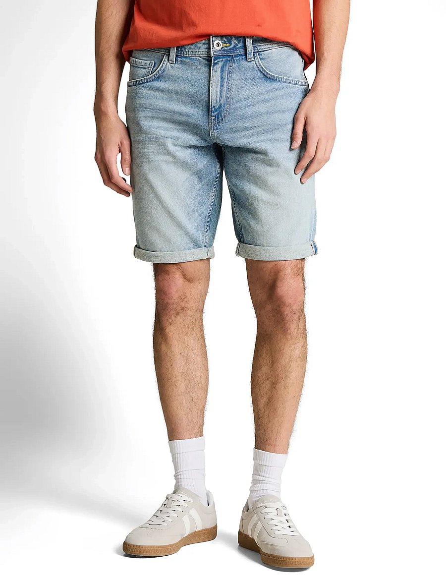 Tom Tailor - TTJOSH REGULAR SHORTS - jorts - light stone blue denim - 3