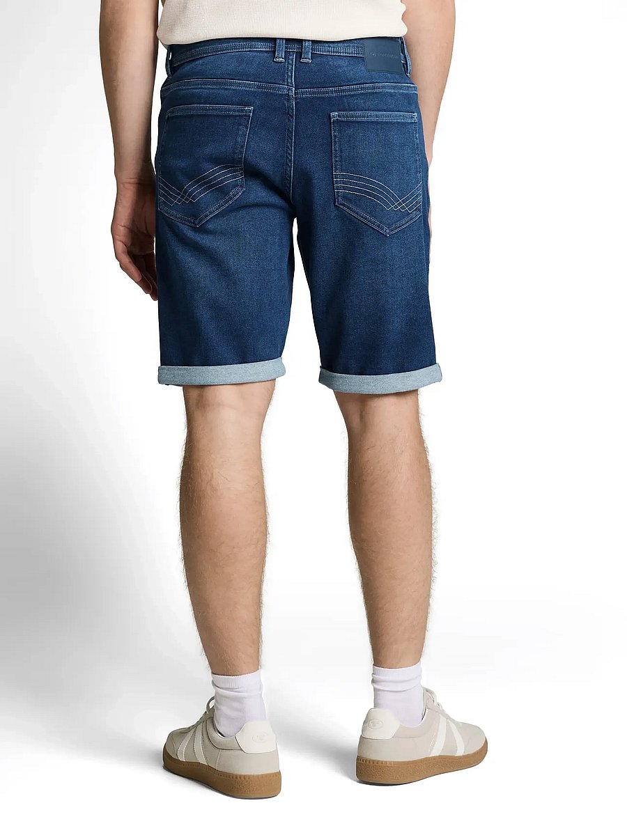 Tom Tailor - TTJOSH REGULAR SHORTS - jorts - used mid stone blue denim - 2
