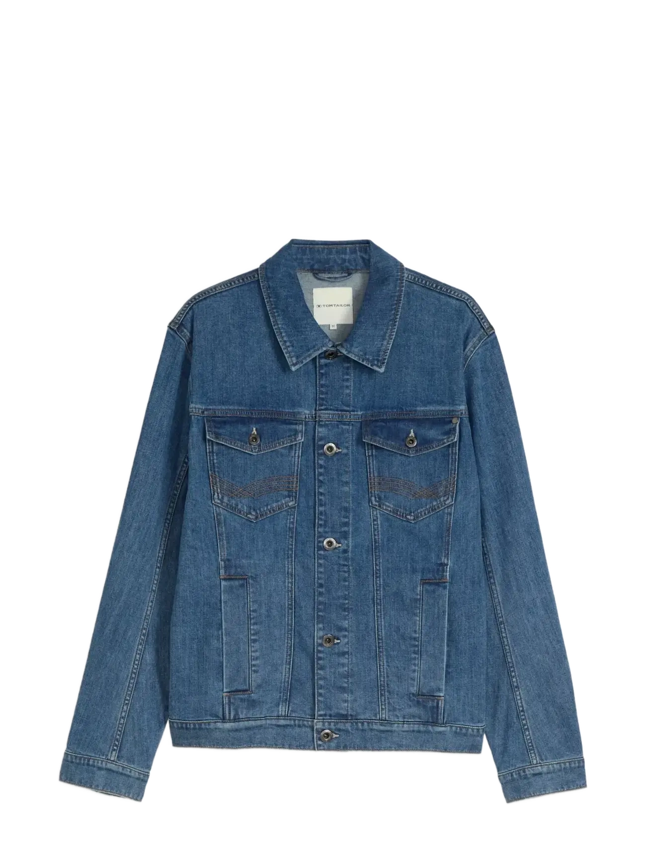 TOM TAILOR Denim Jacke Blau - M - Herren