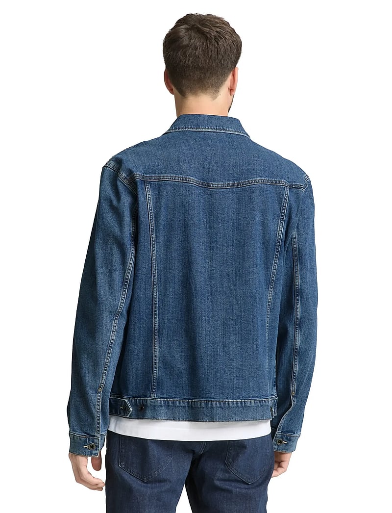 Tom Tailor - denim jacket - gefütterte denimjacken - mid stone bright blue denim - 2