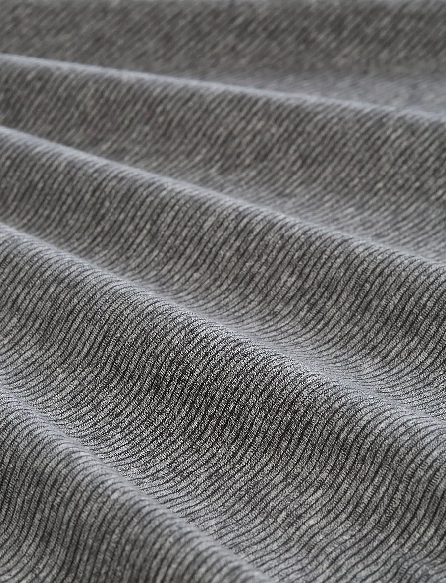 Tom Tailor - fine striped serafino - kurzärmelige t-shirts - white tarmac grey fine stripe - 5