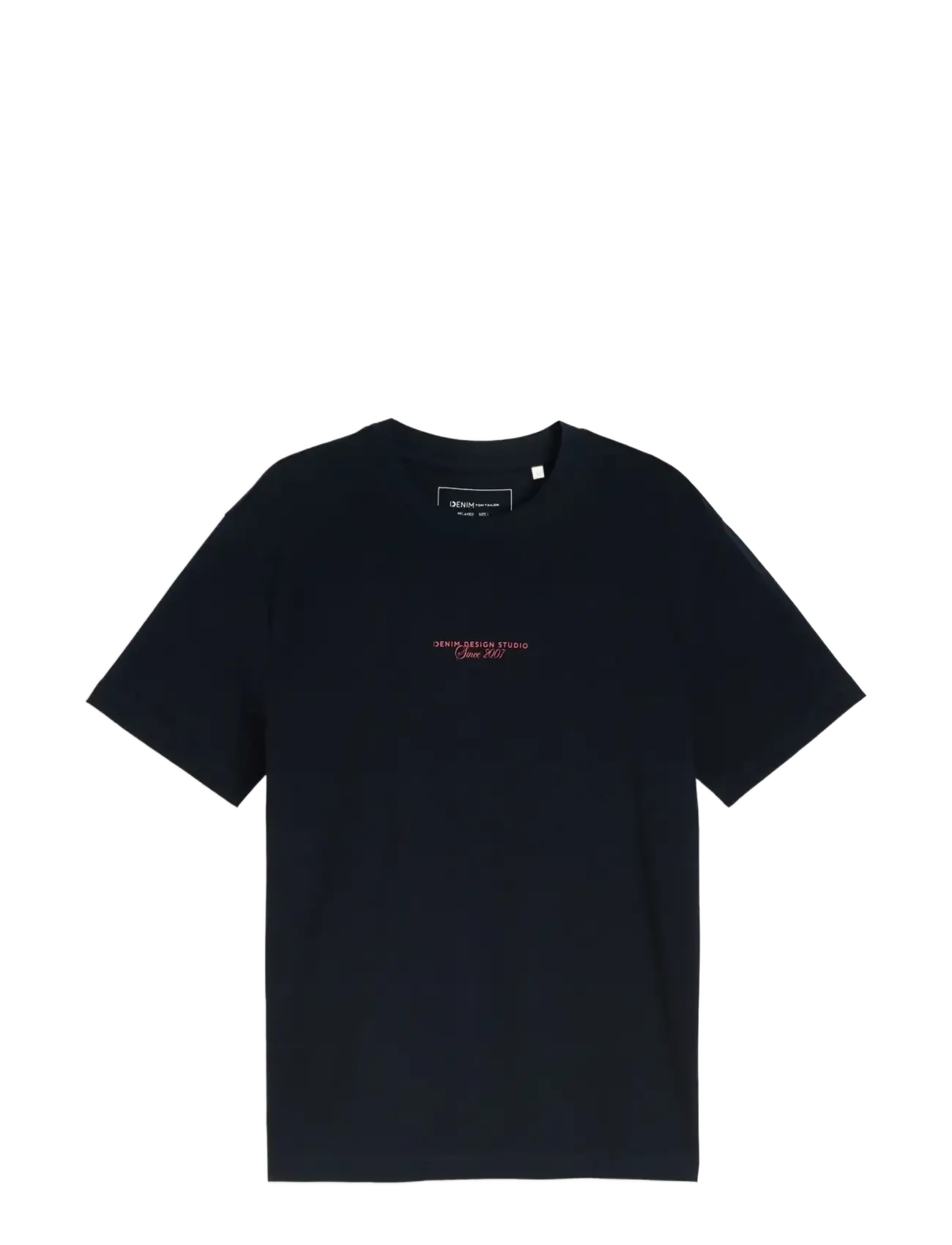 Tom Tailor relaxed printed t-shirt - T-shirts - SKY CAPTAIN BLUE / navy