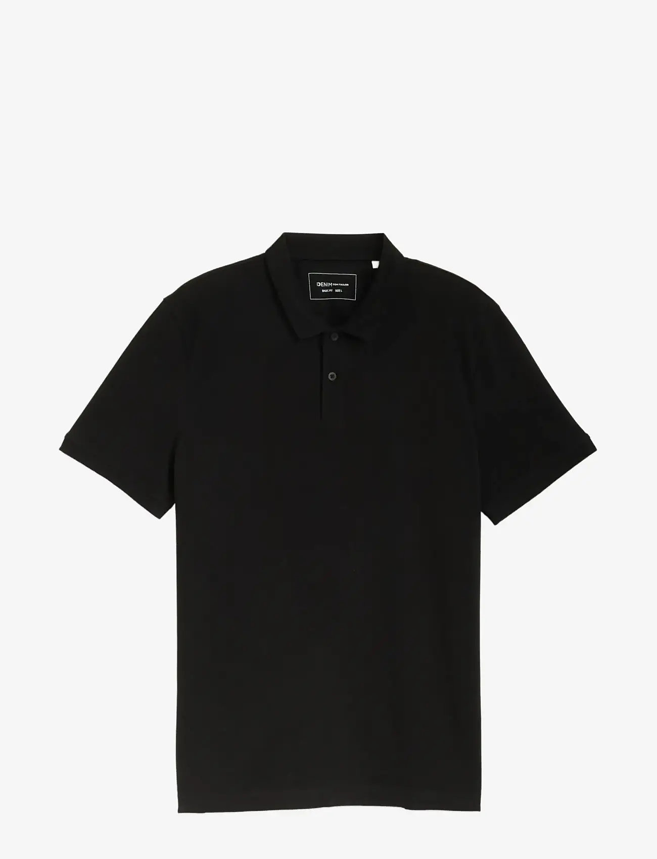 Tom Tailor - basic polo - lägsta priserna - black - 1