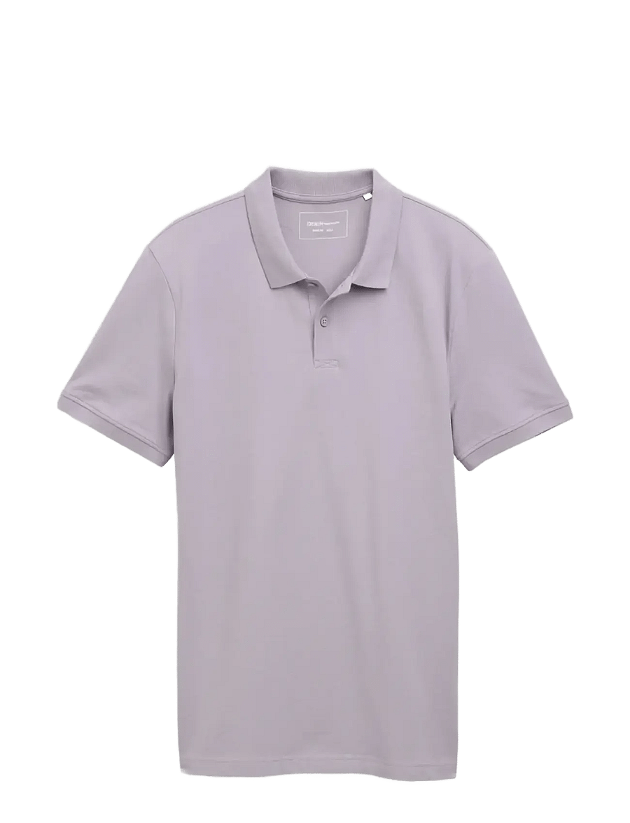 Tom Tailor - basic polo - kortärmade pikéer - soft lilac grey - 1