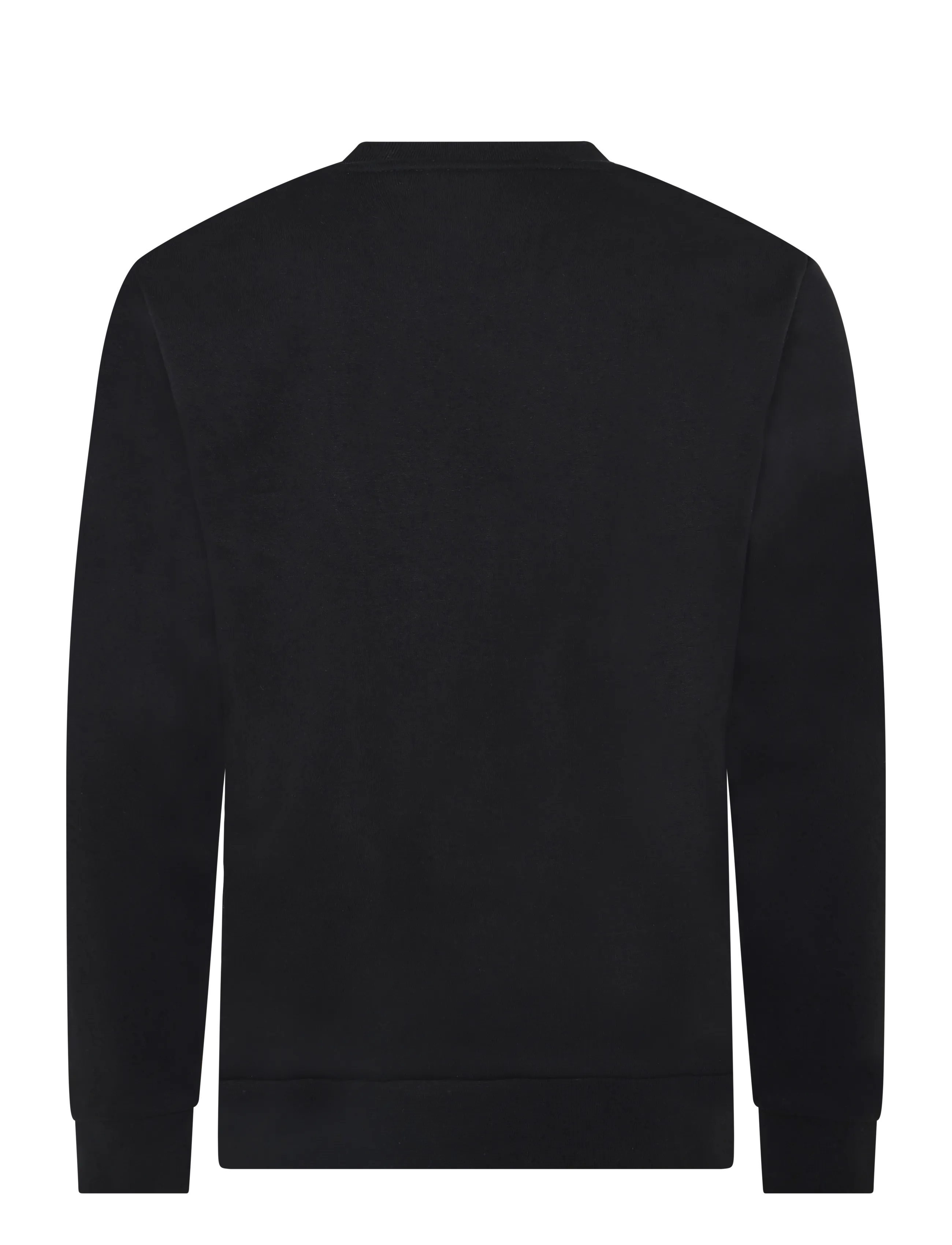 Tom Tailor - solid crew neck sweatshirt - sweatshirts - black - 2