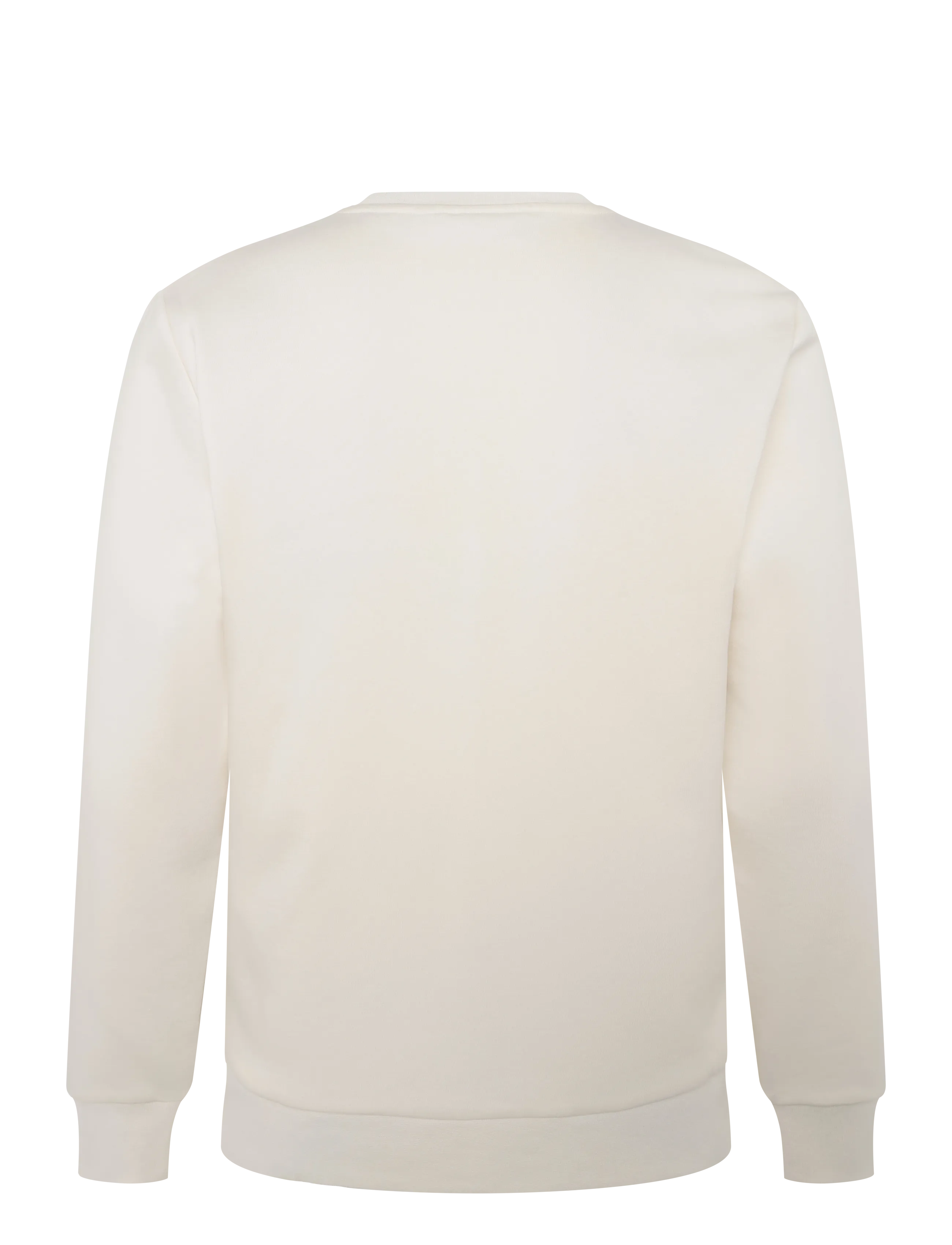 Tom Tailor - solid crew neck sweatshirt - sweatshirts - gardenia white - 2