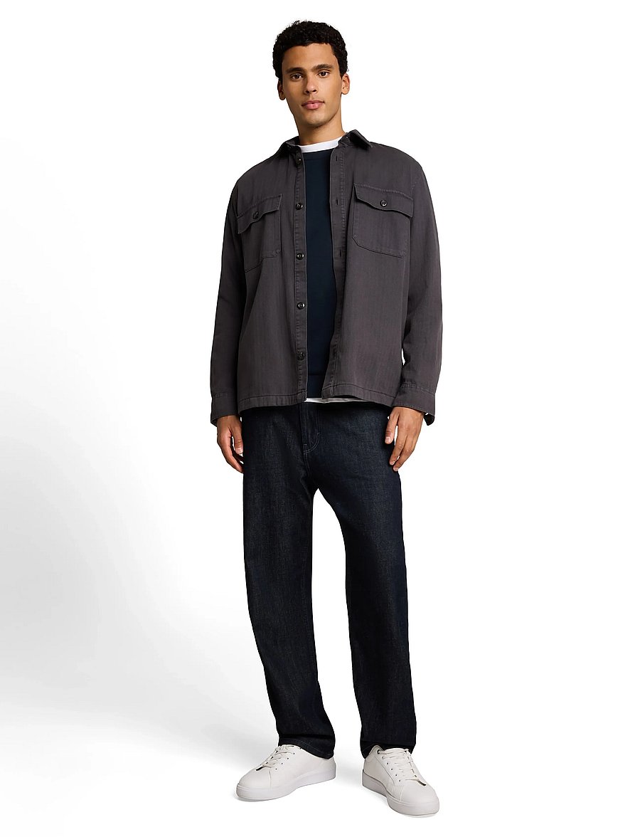 Tom Tailor - solid crew neck sweatshirt - sweatshirts - sky captain blue - 0