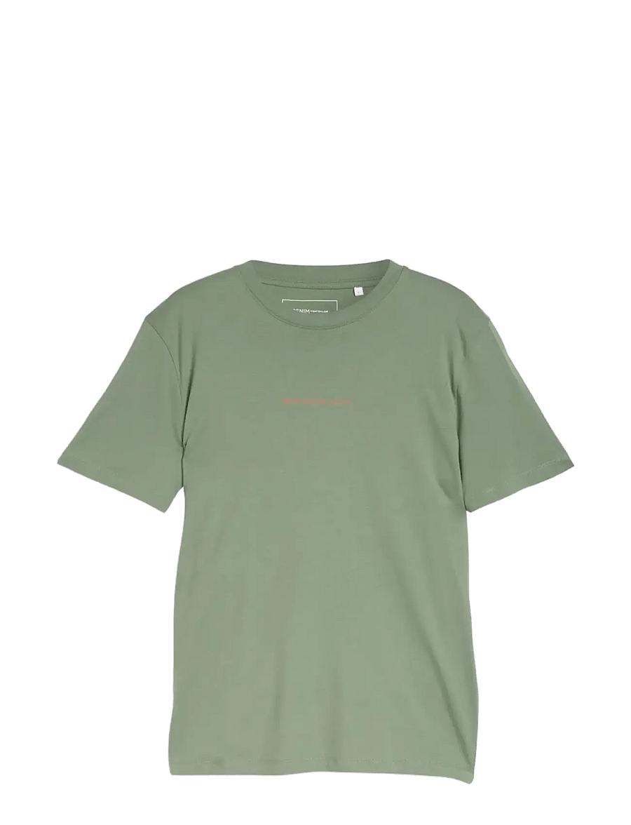 Tom Tailor - printed t-shirt - kortärmade t-shirts - sea spray - 1