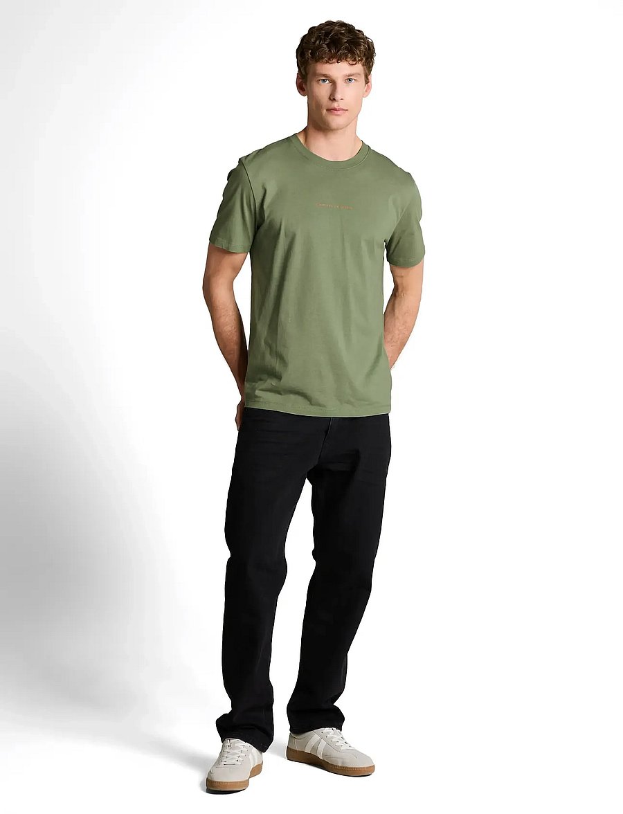 Tom Tailor - printed t-shirt - kortärmade t-shirts - sea spray - 0