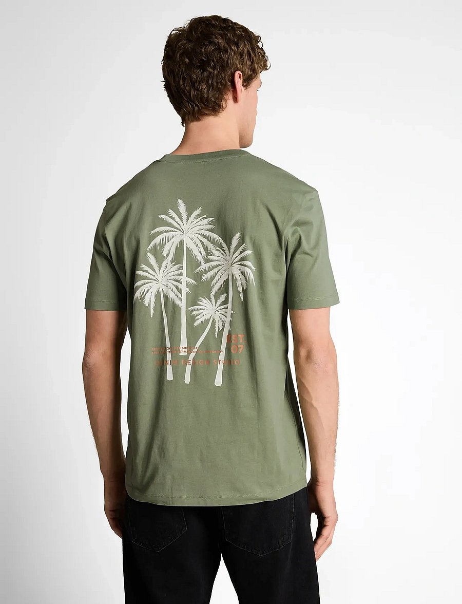 Tom Tailor - printed t-shirt - kortärmade t-shirts - sea spray - 2