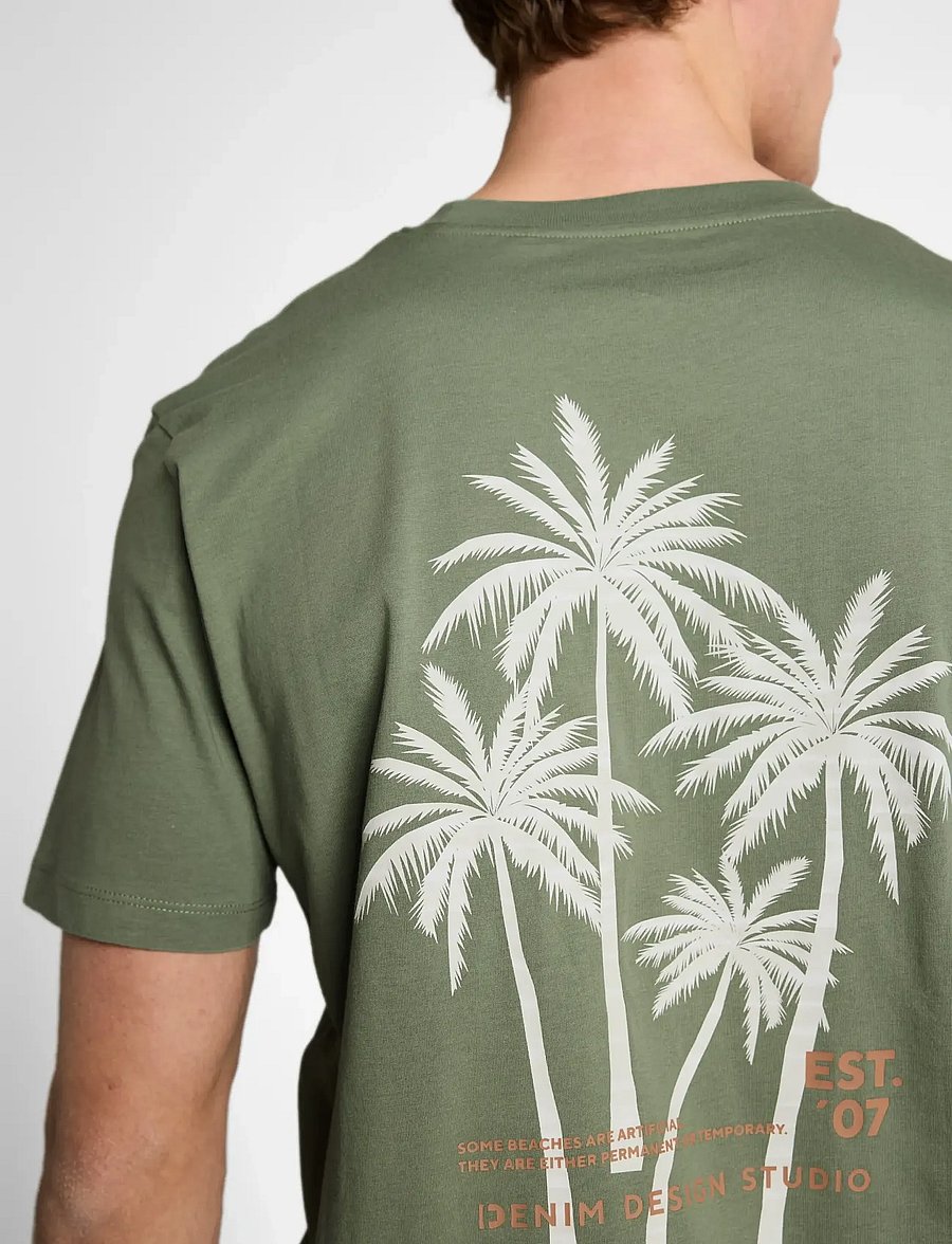 Tom Tailor - printed t-shirt - kortärmade t-shirts - sea spray - 4