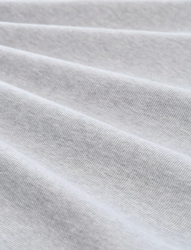 Tom Tailor - slim fit rib t-shirt - kortærmede t-shirts - light stone grey melange - 5