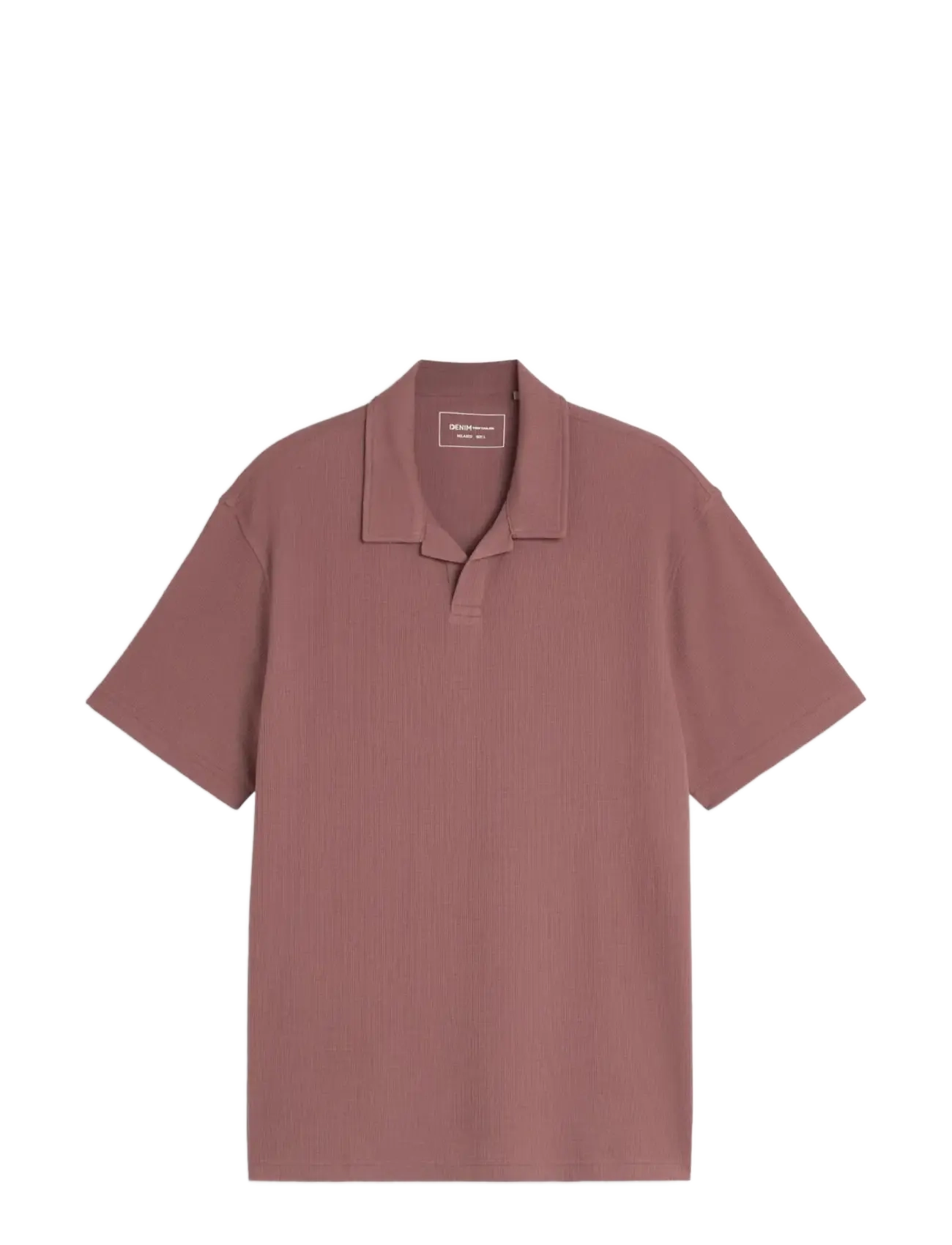 Tom Tailor - relaxed structured polo - lühikeste varrukatega polod - rose taupe - 1