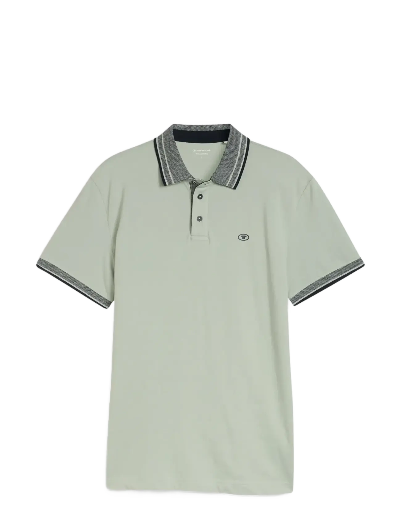 TOM TAILOR Printed Polo Grün - XL - Herren