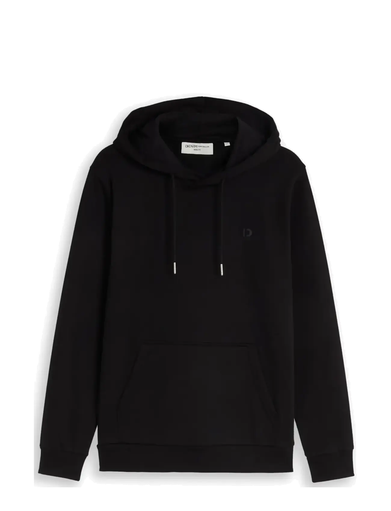 Tom Tailor - solid hoody - kapuzenpullover - black - 1
