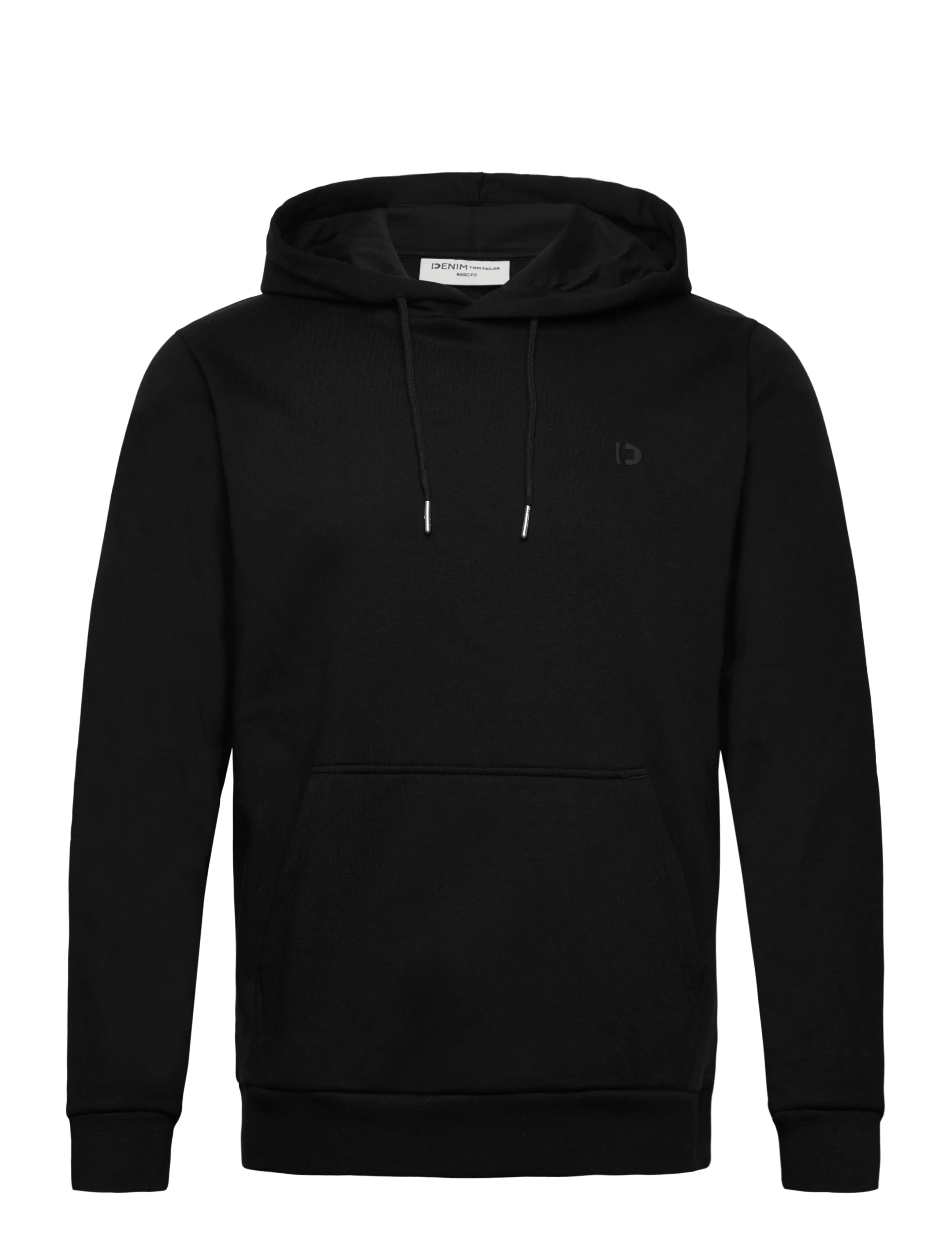 Tom Tailor - solid hoody - hoodies - black - 1