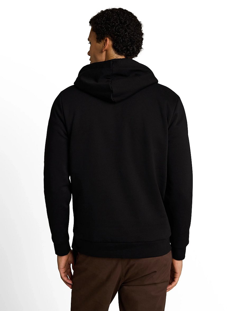 Tom Tailor - solid hoody - kapuzenpullover - black - 2