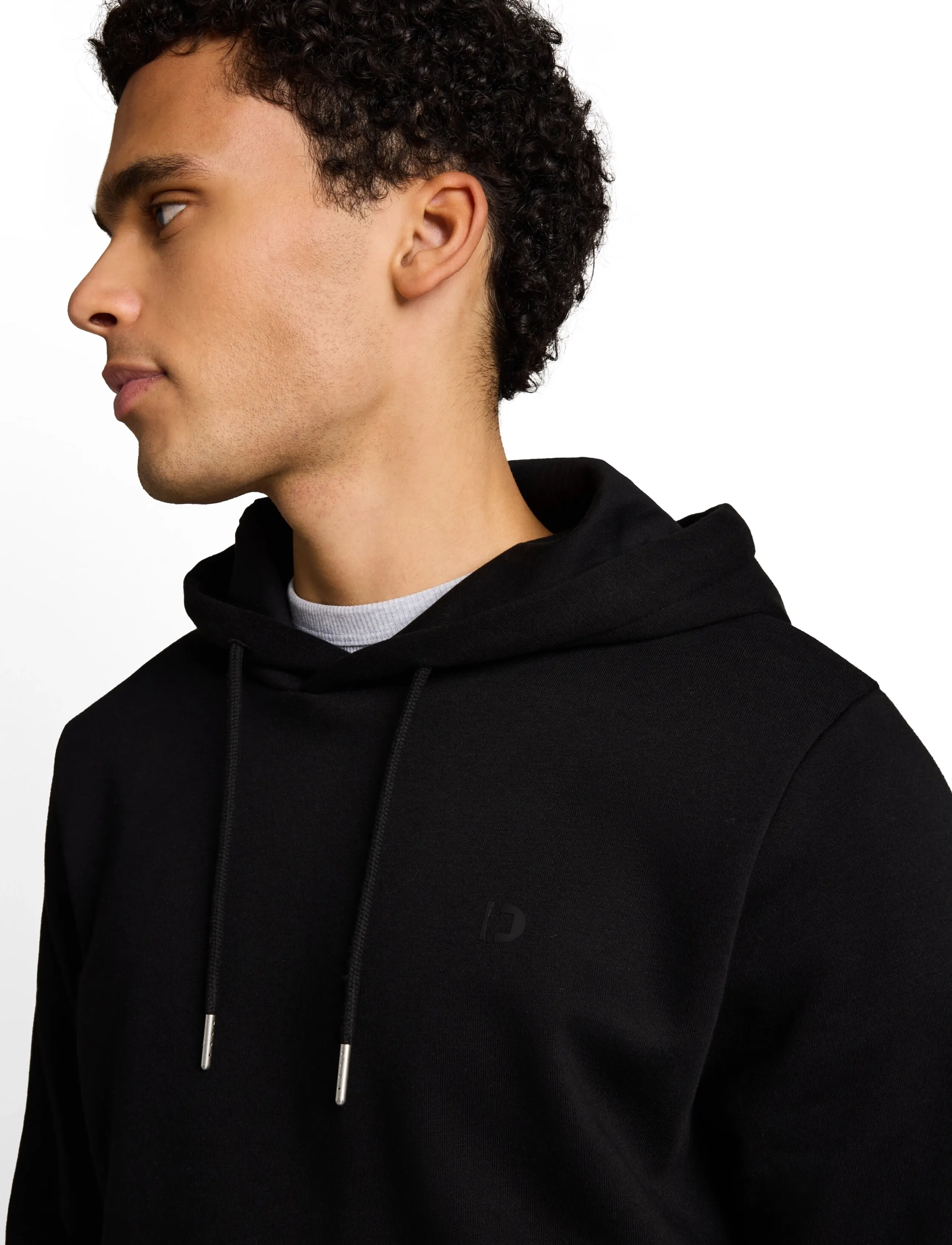 Tom Tailor - solid hoody - kapuzenpullover - black - 4