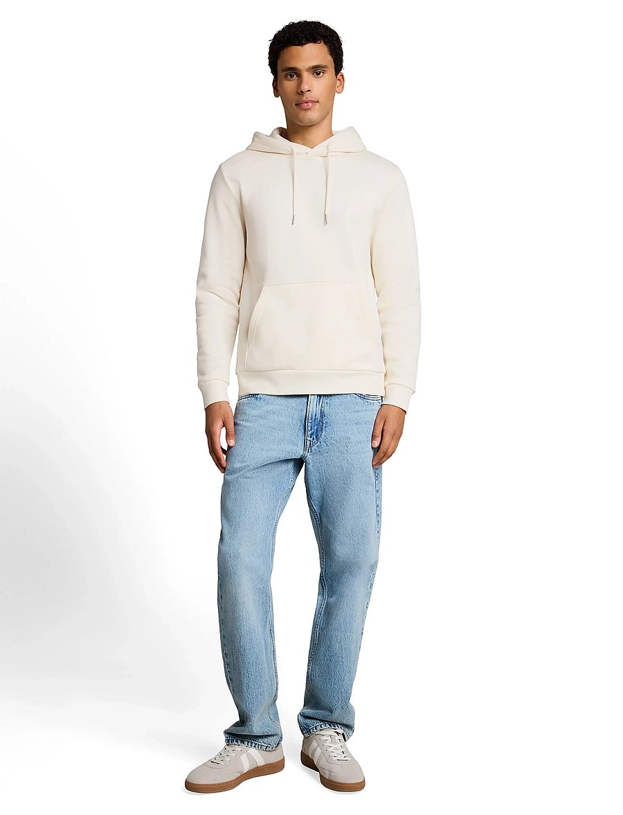 Tom Tailor - solid hoody - hoodies - gardenia white - 0