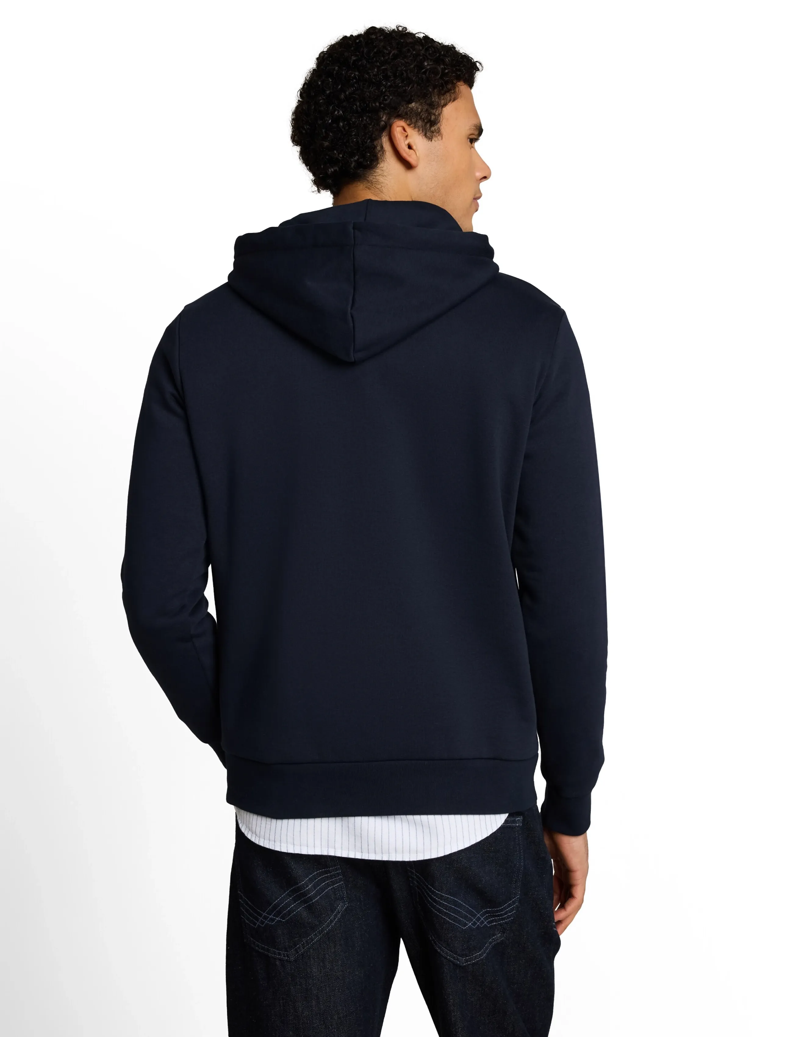 Tom Tailor - solid hoody - sky captain blue - 2