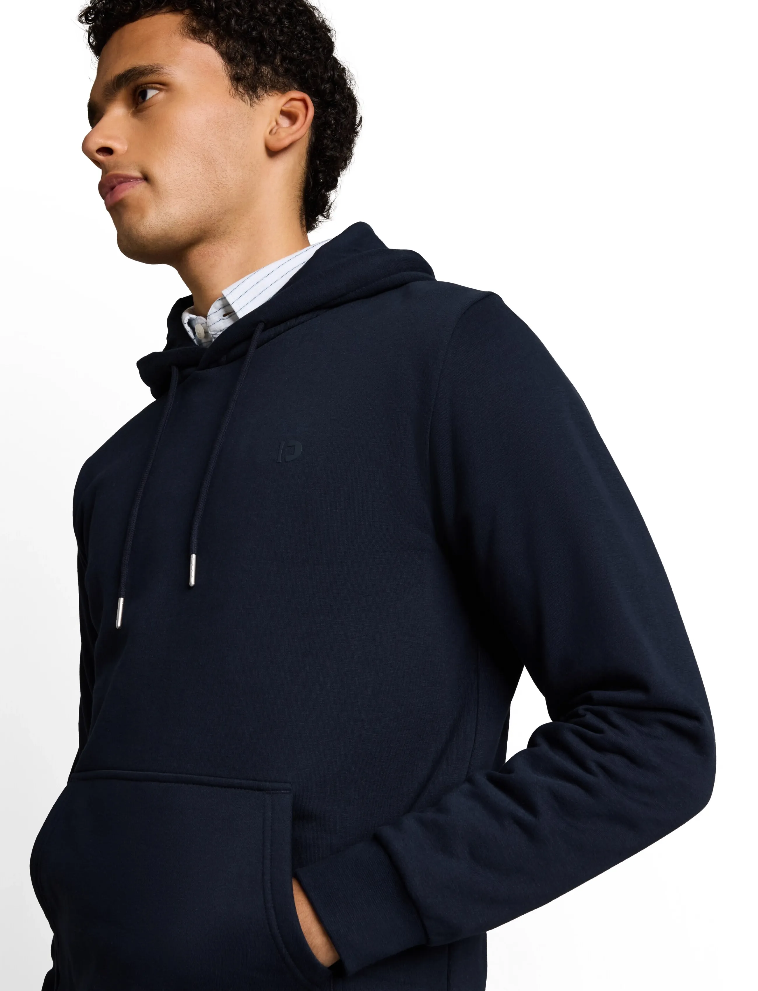 Tom Tailor - solid hoody - sky captain blue - 3