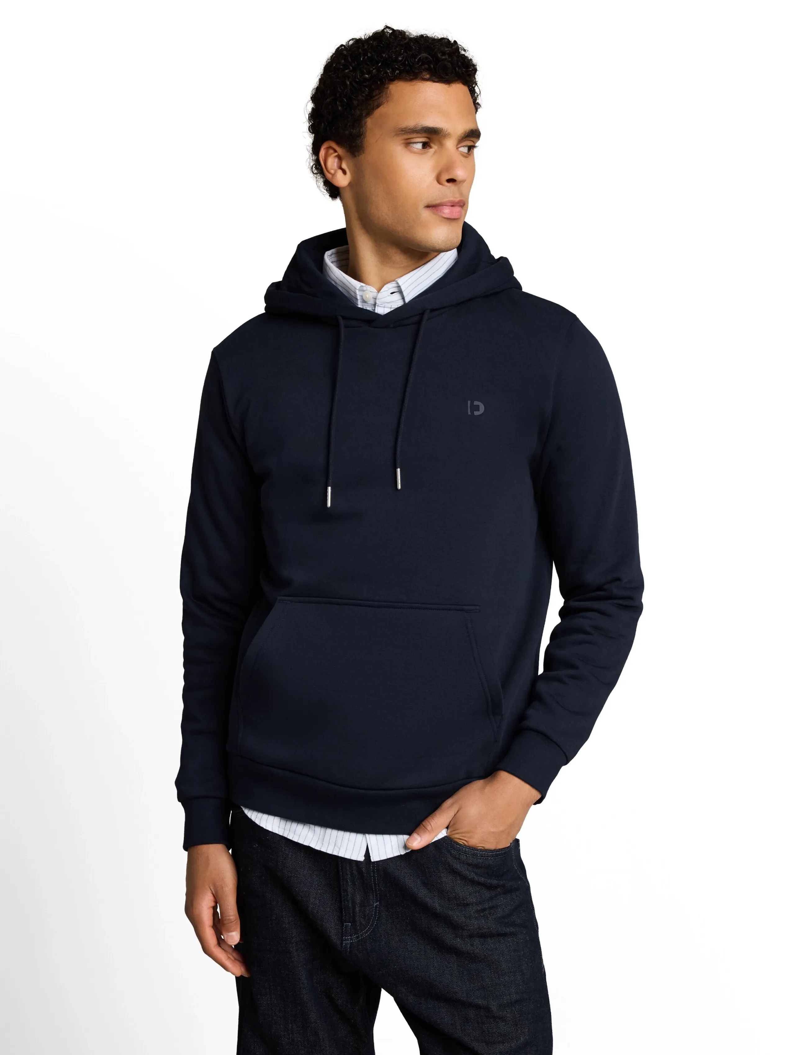 Tom Tailor - solid hoody - sky captain blue - 4